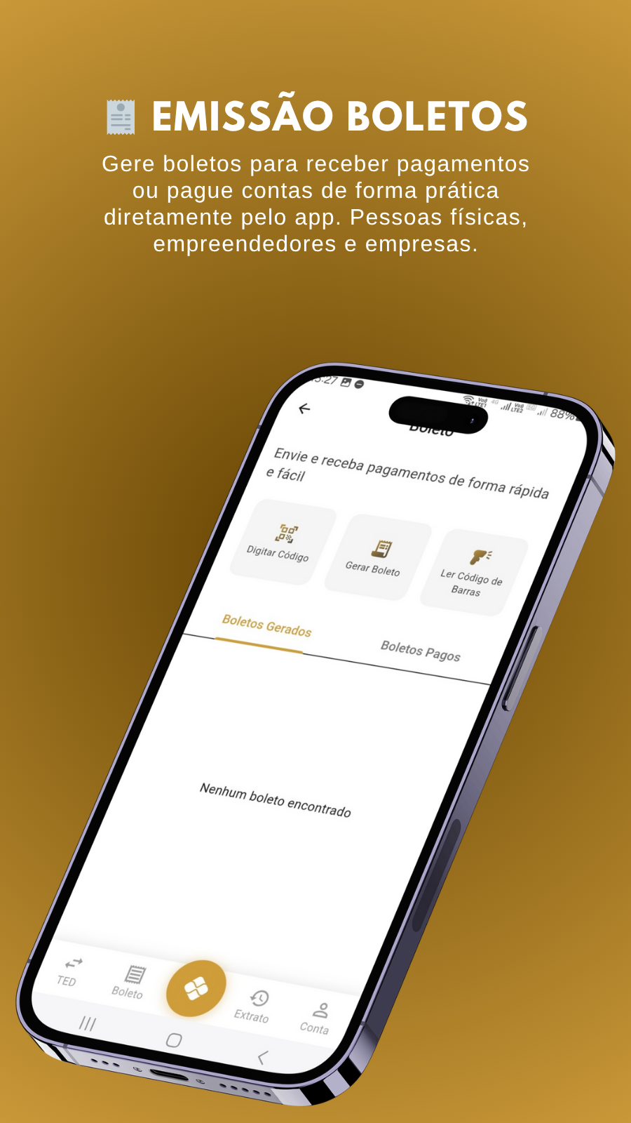 Tela 4 - Investimentos